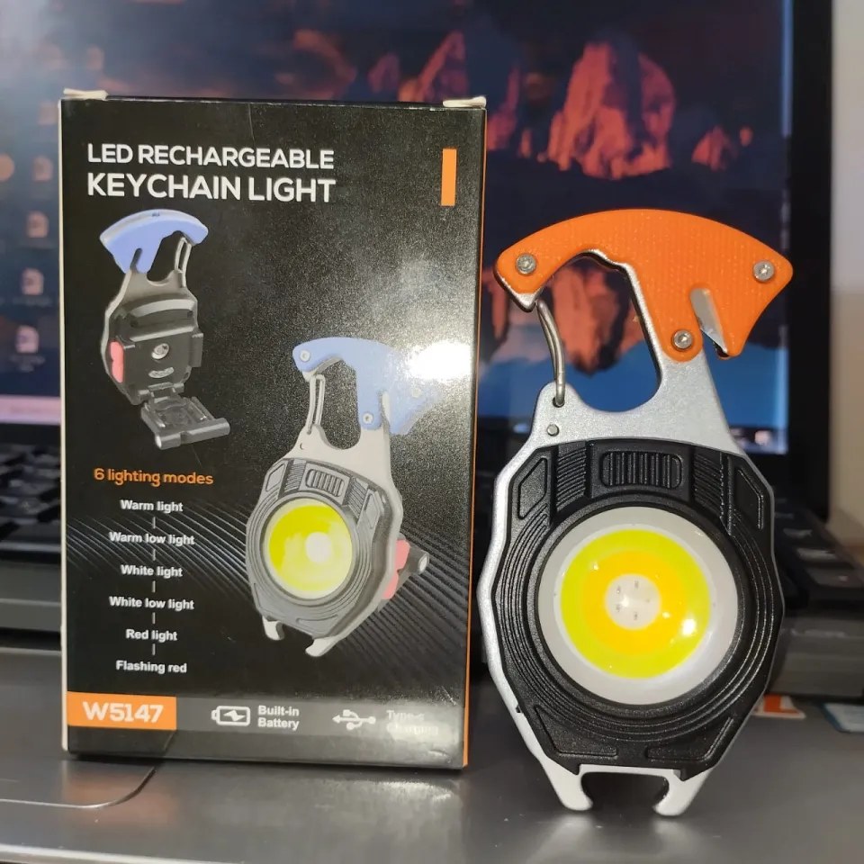 Rechargeable Keychain Light