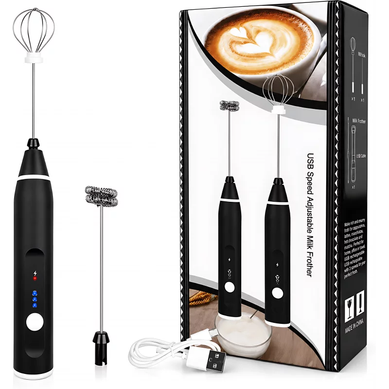 USB Speed Adjustable Milk Frother